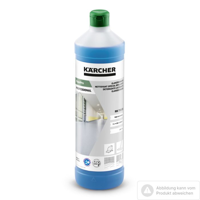 Bild von Kärcher FloorPro Glanzreiniger RM 755, 1l Bild von Kärcher FloorPro Glanzreiniger RM 755, 1l
