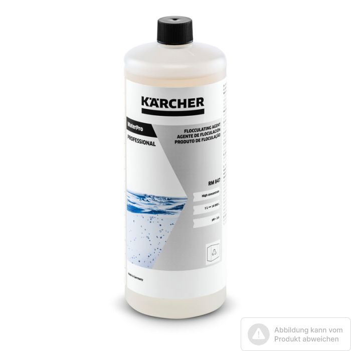 Foto von Kärcher WaterPro Flockungsmittel RM 847, 1l Foto von Kärcher WaterPro Flockungsmittel RM 847, 1l