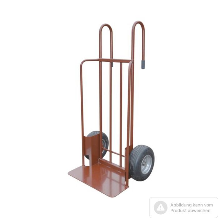 Foto von Müba Schwerlastsackkarre, 600 kg Tragkraft mit Luftbereifung 400 X 170 mm, Kugellager Foto von Müba Schwerlastsackkarre, 600 kg Tragkraft mit Luftbereifung 400 X 170 mm, Kugellager