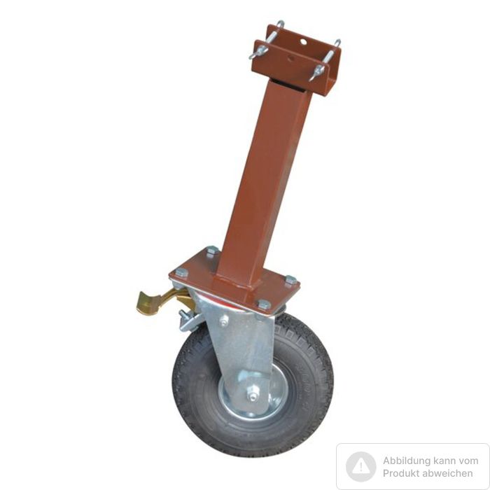 Foto von Müba Stützrad mit Bremse für Schwerlast-Sackkarre Foto von Müba Stützrad mit Bremse für Schwerlast-Sackkarre