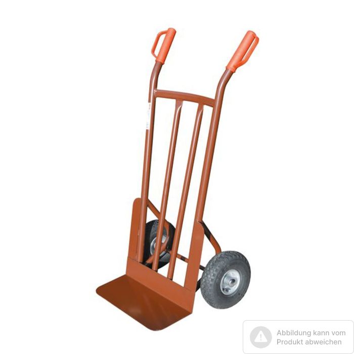 Bild von Müba Transportkarre Typ 260 500 kg Tragfähigkeit, mit Luftbereifung Bild von Müba Transportkarre Typ 260 500 kg Tragfähigkeit, mit Luftbereifung