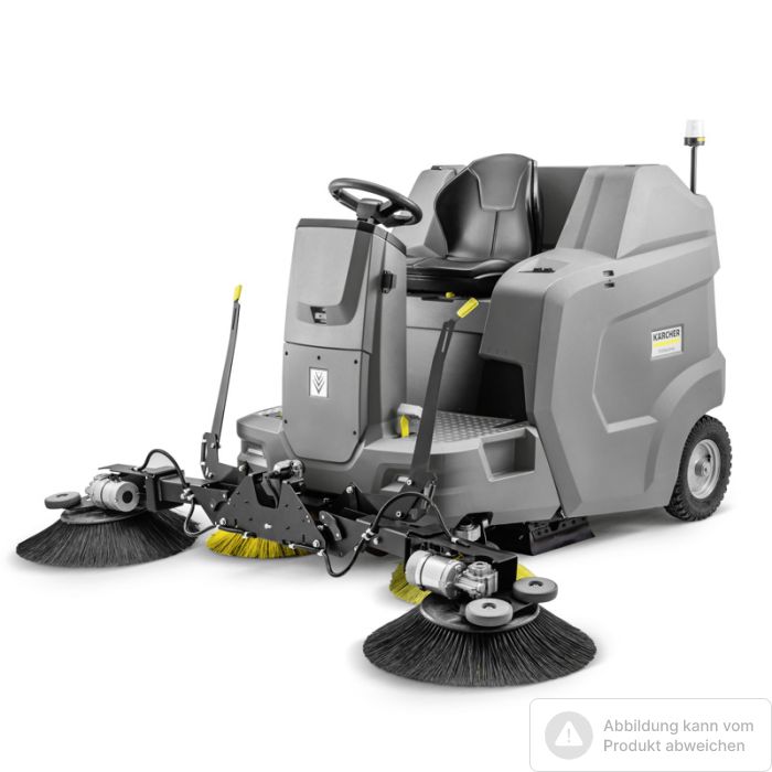 Foto von Kärcher Aufsitzkehrmaschine KM 100/120 R Bp Pack 4SB Foto von Kärcher Aufsitzkehrmaschine KM 100/120 R Bp Pack 4SB
