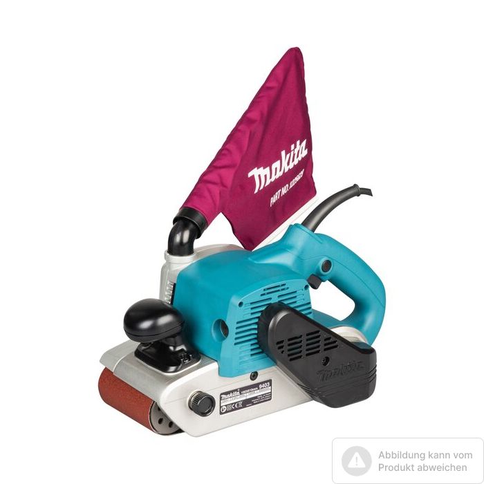 Foto von Makita Bandschleifer 9403J 1.200 Watt, 230 Volt Foto von Makita Bandschleifer 9403J 1.200 Watt, 230 Volt