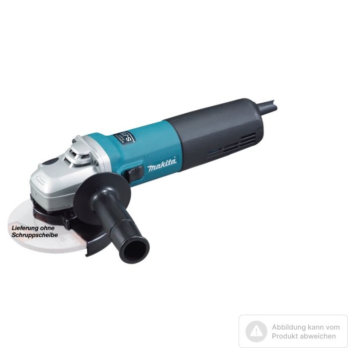 Bild von Makita Einhandwinkelschleifer 9565HRZ 1.100 Watt, Scheiben Ø125mm, Wiederanlaufschutz, Schnitttiefe Bild von Makita Einhandwinkelschleifer 9565HRZ 1.100 Watt, Scheiben Ø125mm, Wiederanlaufschutz, Schnitttiefe