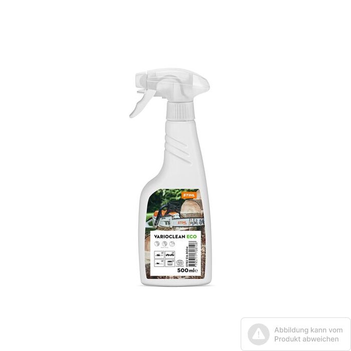 Bild von Stihl Varioclean ECO 500 ml, Sprühflasche, entfernt Öl / Bio-Öl / Harz / Schmutz / Grasflecken, Bild von Stihl Varioclean ECO 500 ml, Sprühflasche, entfernt Öl / Bio-Öl / Harz / Schmutz / Grasflecken,