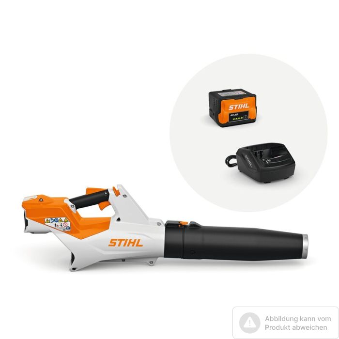 Bild von Stihl Akku-Blasgerät BGA 60 Set mit Akku (AK 30) und Ladegerät (AL 101) Bild von Stihl Akku-Blasgerät BGA 60 Set mit Akku (AK 30) und Ladegerät (AL 101)
