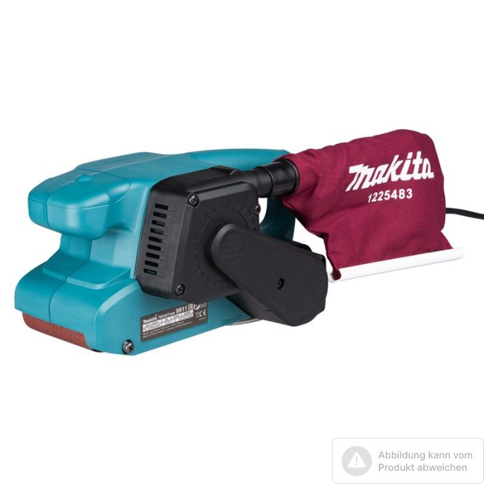 Bild von Makita Bandschleifer 9911J 650 Watt, 76 x 457 mm, 75 - 270 m/min. Bild von Makita Bandschleifer 9911J 650 Watt, 76 x 457 mm, 75 - 270 m/min.