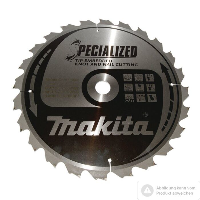 Bild von Makita Sägeblatt Specialized 355x30x24Z Bild von Makita Sägeblatt Specialized 355x30x24Z