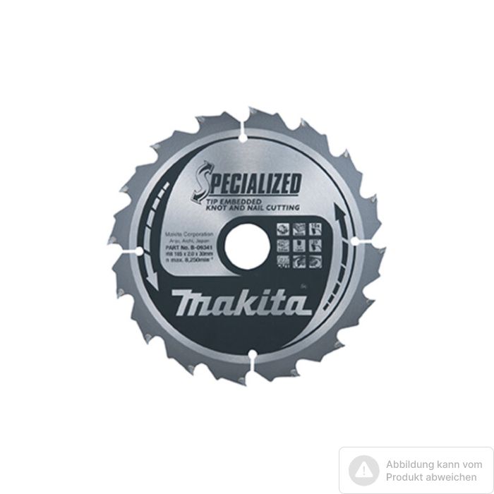 Bild von Makita SPECIALIZED Kreissägeblatt 305x30x60Z Bild von Makita SPECIALIZED Kreissägeblatt 305x30x60Z