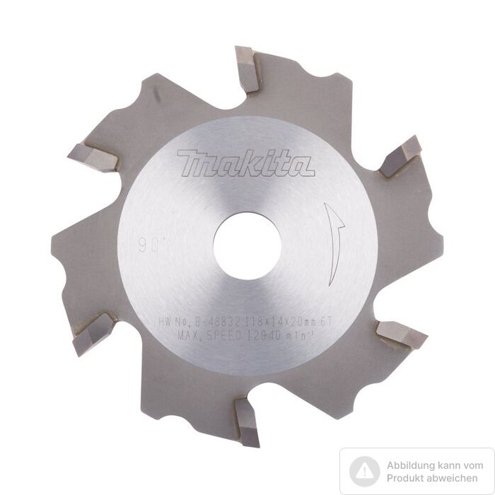 Foto von Makita HM-Nutfräser 90° Foto von Makita HM-Nutfräser 90°