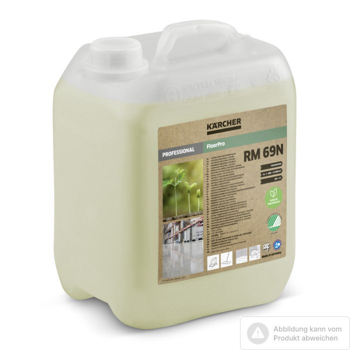 Bild von Kärcher FloorPro Natürlicher Industriereiniger RM 69N, 5l Bild von Kärcher FloorPro Natürlicher Industriereiniger RM 69N, 5l