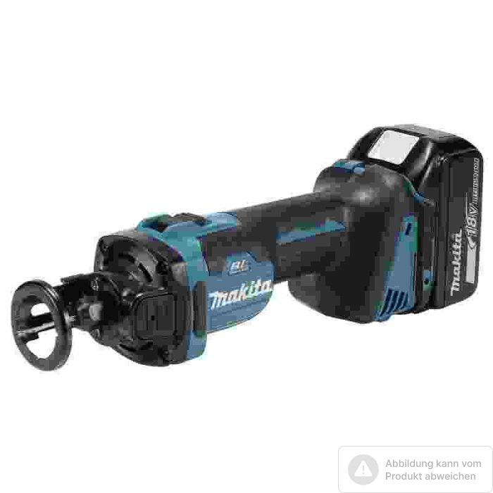 Bild von Makita 18V Akku-Rotationsschneider DCO181Z, Aufnahme 3,18 - 6,35mm, Gewicht 1,5 kg Bild von Makita 18V Akku-Rotationsschneider DCO181Z, Aufnahme 3,18 - 6,35mm, Gewicht 1,5 kg