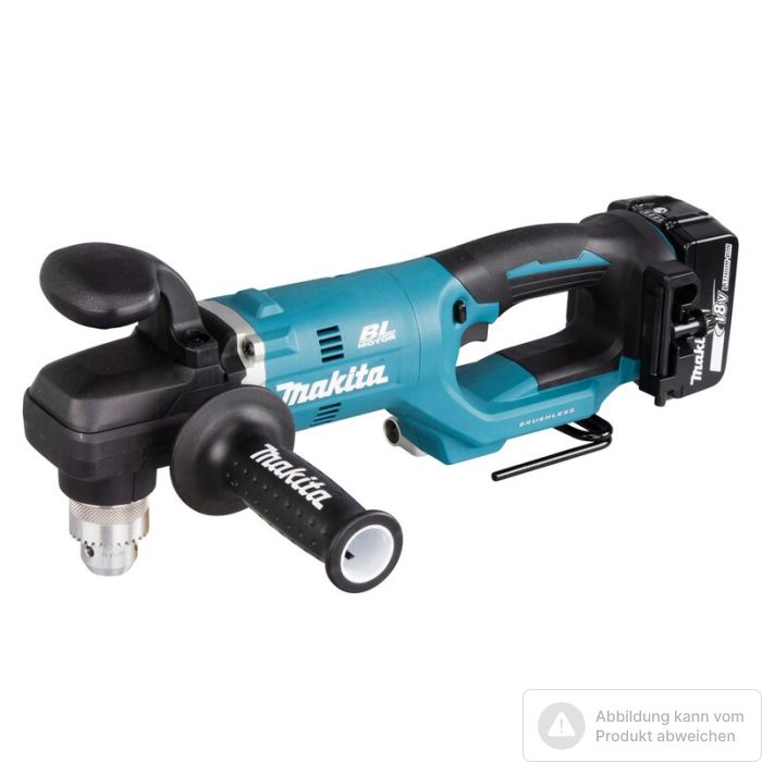 Foto von Makita Akku-Winkelbohrmaschine DDA450ZK Foto von Makita Akku-Winkelbohrmaschine DDA450ZK