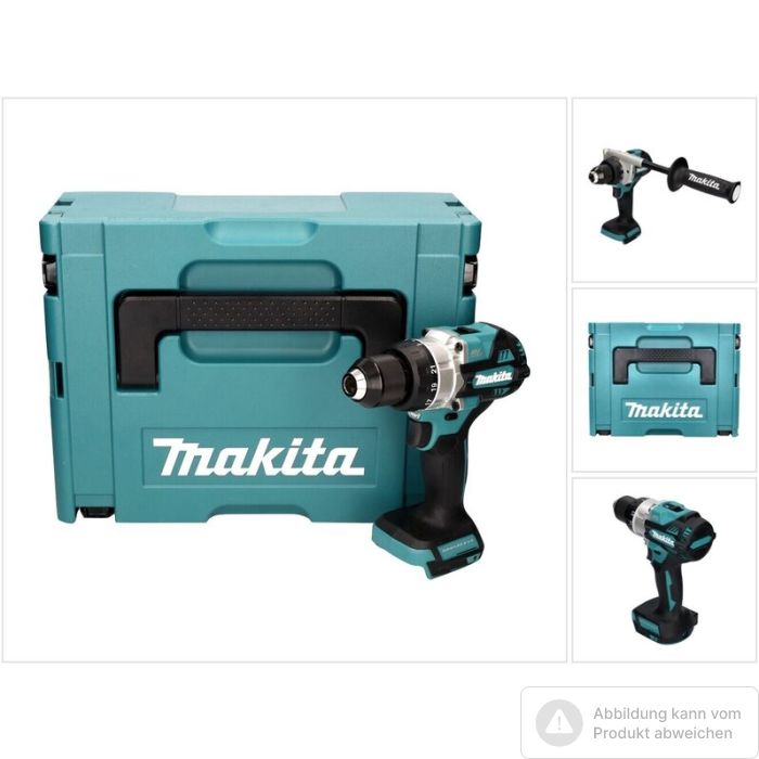 Foto von Makita Akku-Bohrschrauber DDF486ZJ, ohne Akkus, ohne Ladegerät im Makpac Foto von Makita Akku-Bohrschrauber DDF486ZJ, ohne Akkus, ohne Ladegerät im Makpac