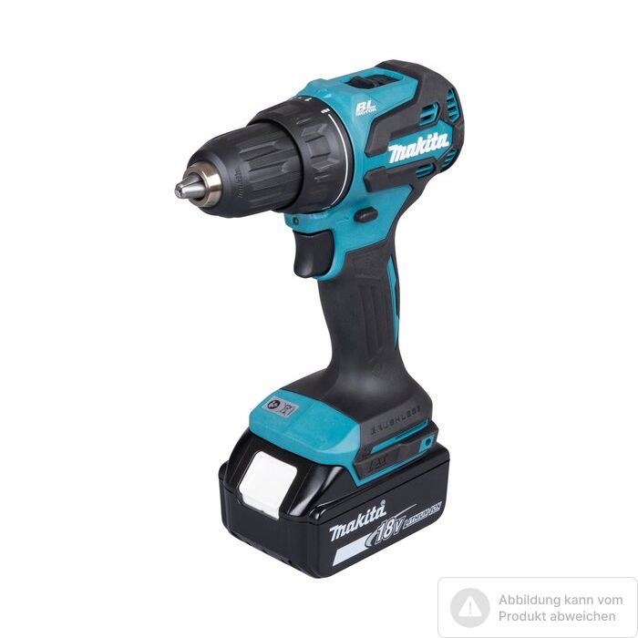 Bild von Makita Akku-Bohrschrauber DDF490RFJ, 18 V / 2 x 3,0 Ah Akkus, Ladegerät im Koffer Bild von Makita Akku-Bohrschrauber DDF490RFJ, 18 V / 2 x 3,0 Ah Akkus, Ladegerät im Koffer