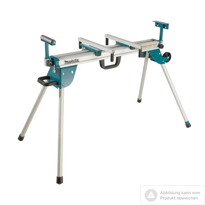 Foto von Makita Untergestell DEBWST06 mit Auflagen Länge= 1.150 mm, mit Auszügen= 2.550 mm Foto von Makita Untergestell DEBWST06 mit Auflagen Länge= 1.150 mm, mit Auszügen= 2.550 mm