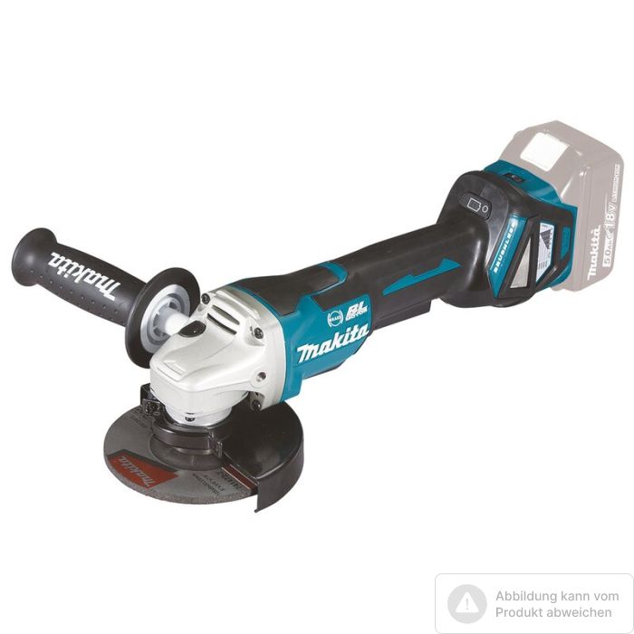 Foto von Makita Akku-Einhandwinkelschleifer DGA517Z für 18 Volt Akkus, ohne Akkus, ohne Ladegerät Foto von Makita Akku-Einhandwinkelschleifer DGA517Z für 18 Volt Akkus, ohne Akkus, ohne Ladegerät