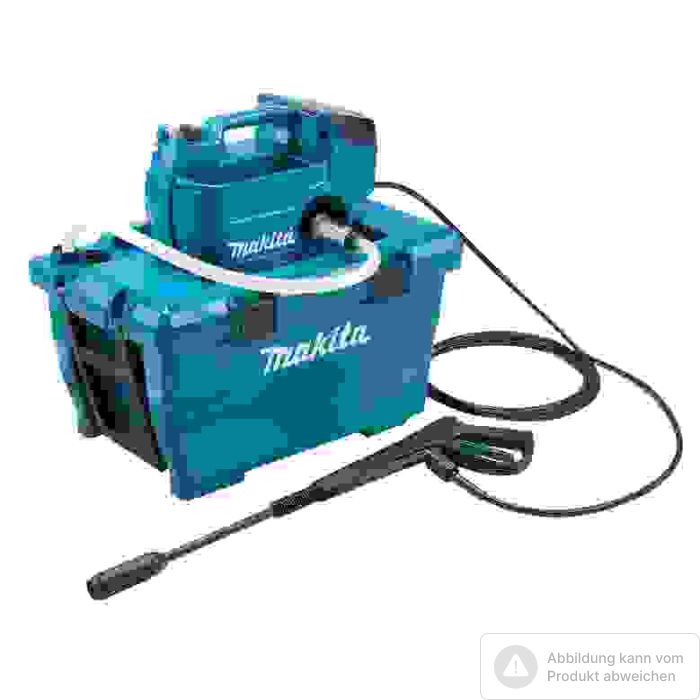 Foto von Makita Akku-Hochdruckreiniger DHW080ZK für 2x 18 Volt Akkus, ohne Akkus, ohne Ladegerät Foto von Makita Akku-Hochdruckreiniger DHW080ZK für 2x 18 Volt Akkus, ohne Akkus, ohne Ladegerät