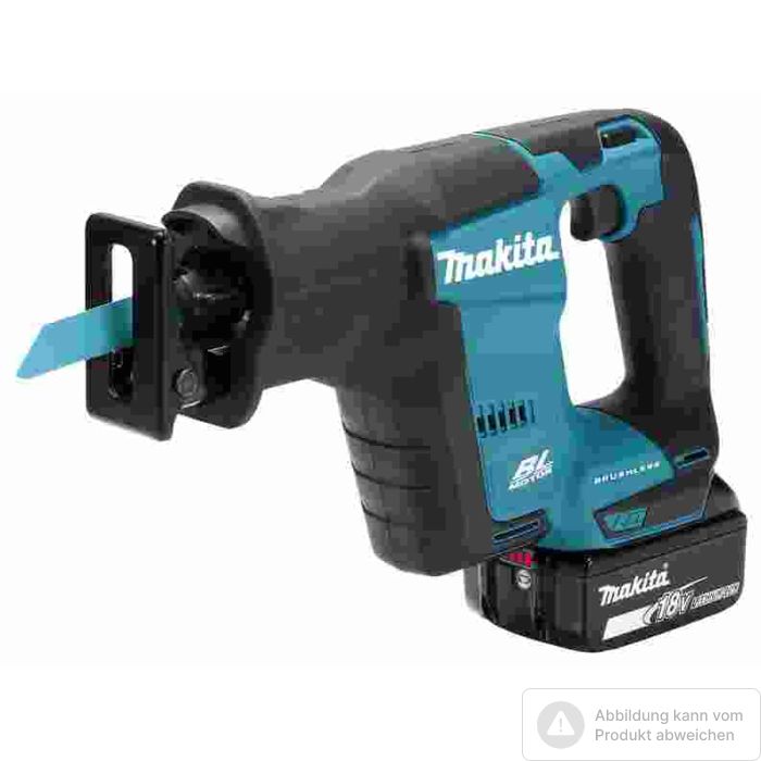 Foto von Makita Akku-Säbelsäge DJR188Z ohne Akku, ohne Ladegerät, kurze Bauform Foto von Makita Akku-Säbelsäge DJR188Z ohne Akku, ohne Ladegerät, kurze Bauform