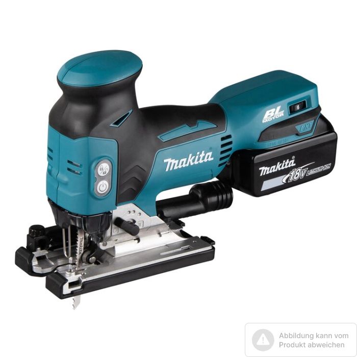 Bild von Makita Akku-Stichsäge DJV181Z mit Knaufgriff für 18 Volt Akkus, ohne Akkus, ohne Ladegerät Bild von Makita Akku-Stichsäge DJV181Z mit Knaufgriff für 18 Volt Akkus, ohne Akkus, ohne Ladegerät
