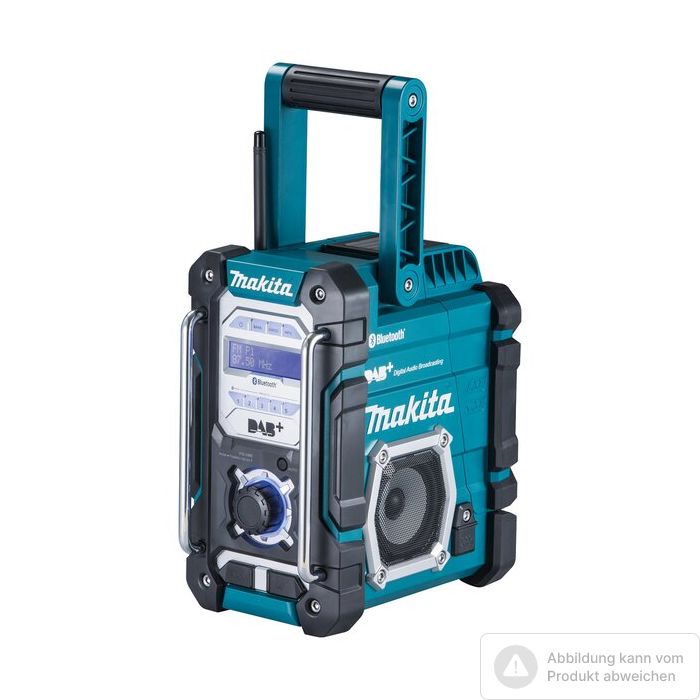 Bild von Makita Baustellenradio DMR112 für 7,2-18 Volt Akkus, mit DAB/DAB+/Bluetooth Bild von Makita Baustellenradio DMR112 für 7,2-18 Volt Akkus, mit DAB/DAB+/Bluetooth