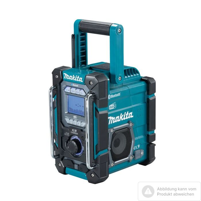 Foto von Makita Akku-Baustellenradio DMR301 mit Ladefunktion der Akkus 12-18 Volt Foto von Makita Akku-Baustellenradio DMR301 mit Ladefunktion der Akkus 12-18 Volt