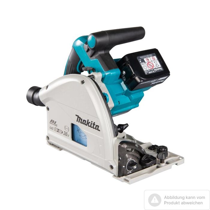 Bild von Makita Akku-Tauchsäge DSP600ZJ für 2x 18 Volt Akkus, ohne Akkus, ohne Ladegerät Bild von Makita Akku-Tauchsäge DSP600ZJ für 2x 18 Volt Akkus, ohne Akkus, ohne Ladegerät