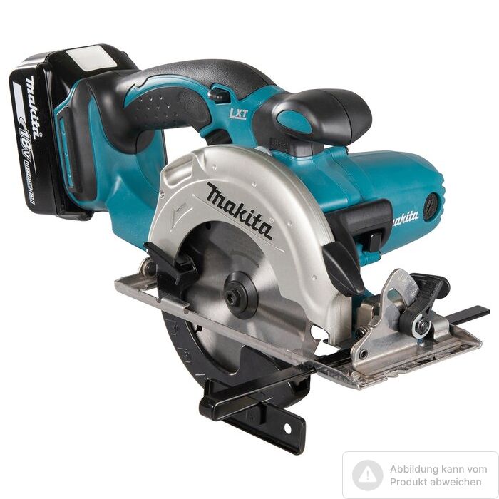 Foto von Makita Akku-Handkreissäge DSS501RTJ 18 Volt, max. 51 mm Schnitthöhe in Holz Foto von Makita Akku-Handkreissäge DSS501RTJ 18 Volt, max. 51 mm Schnitthöhe in Holz