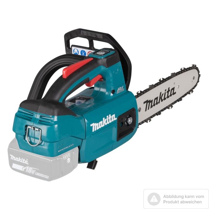 Foto von Makita Akku-Kettensäge DUC254Z Top Handle für 18 Volt Akkus, ohne Akkus, ohne Ladegerät Foto von Makita Akku-Kettensäge DUC254Z Top Handle für 18 Volt Akkus, ohne Akkus, ohne Ladegerät