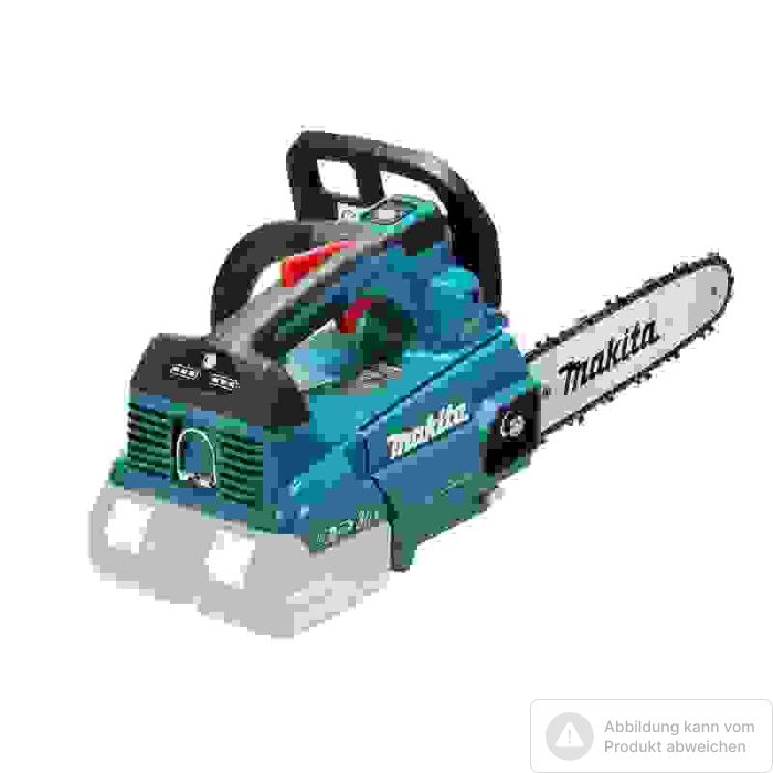 Foto von Makita Akku-Top Handle Kettensäge DUC256Z für 2 x 18 Volt Akkus, ohne Akku, ohne Ladegerät Foto von Makita Akku-Top Handle Kettensäge DUC256Z für 2 x 18 Volt Akkus, ohne Akku, ohne Ladegerät