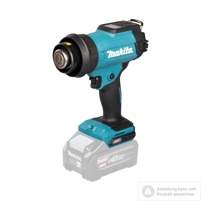 Bild von Makita Akku-Heißluftgebläse HG001GZ01, 40V max., ohne Akkus und Ladegerät, mit 4 Düsen Bild von Makita Akku-Heißluftgebläse HG001GZ01, 40V max., ohne Akkus und Ladegerät, mit 4 Düsen