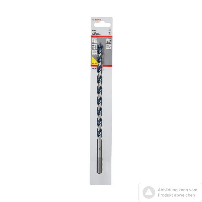 Foto von Bosch Betonbohrer CYL-5, Blue Granite, 12 x 190 x 250 mm Foto von Bosch Betonbohrer CYL-5, Blue Granite, 12 x 190 x 250 mm