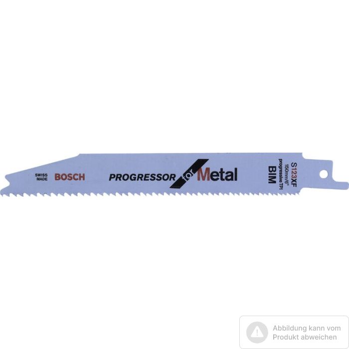 Foto von Bosch Säbelsägeblatt S 123 XF Progressor for Metal, 5er-Pack Foto von Bosch Säbelsägeblatt S 123 XF Progressor for Metal, 5er-Pack