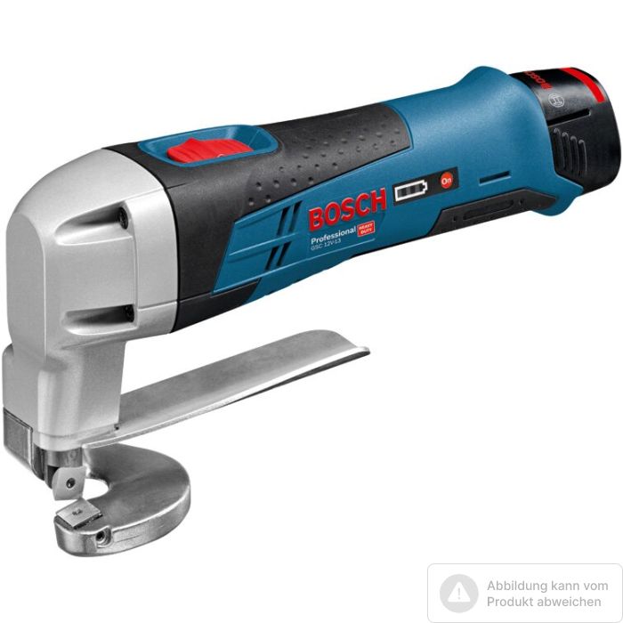 Bild von Bosch Akku-Blechschere GSC 12V-13 in L-BOXX Bild von Bosch Akku-Blechschere GSC 12V-13 in L-BOXX