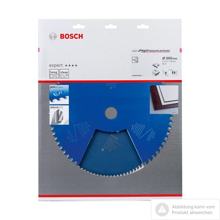 Bild von Bosch Kreissägeblatt EX TR T 300 x 30 - 96 Bild von Bosch Kreissägeblatt EX TR T 300 x 30 - 96