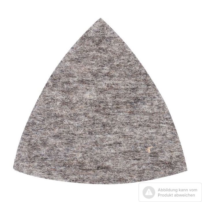 Foto von Bosch Polierfilz für Dreieckschleifer und Multi-Cutter, hart, Klett, 93 mm Foto von Bosch Polierfilz für Dreieckschleifer und Multi-Cutter, hart, Klett, 93 mm