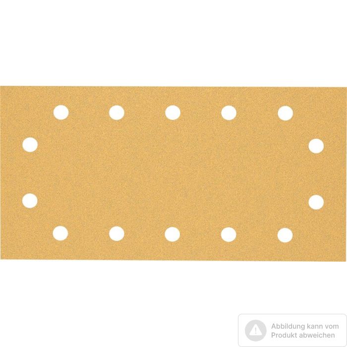 Foto von Bosch EXPERT C470 Schleifblatt, 115x230mm, K80, 14 Löcher, 10-tlg. Foto von Bosch EXPERT C470 Schleifblatt, 115x230mm, K80, 14 Löcher, 10-tlg.
