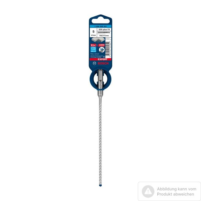 Foto von Bosch EXPERT SDS plus-7X Hammerbohrer, 5x150x215 mm Foto von Bosch EXPERT SDS plus-7X Hammerbohrer, 5x150x215 mm