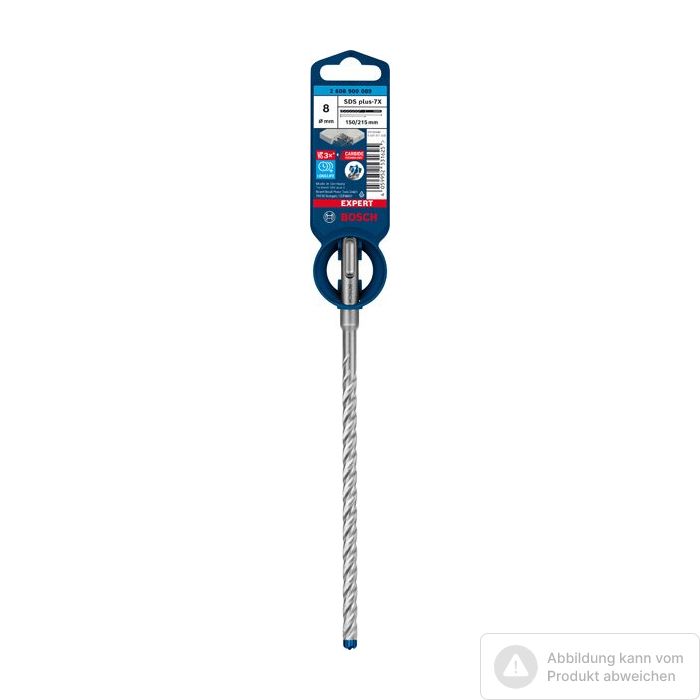 Foto von Bosch EXPERT SDS plus-7X Hammerbohrer, 8x150x215 mm Foto von Bosch EXPERT SDS plus-7X Hammerbohrer, 8x150x215 mm