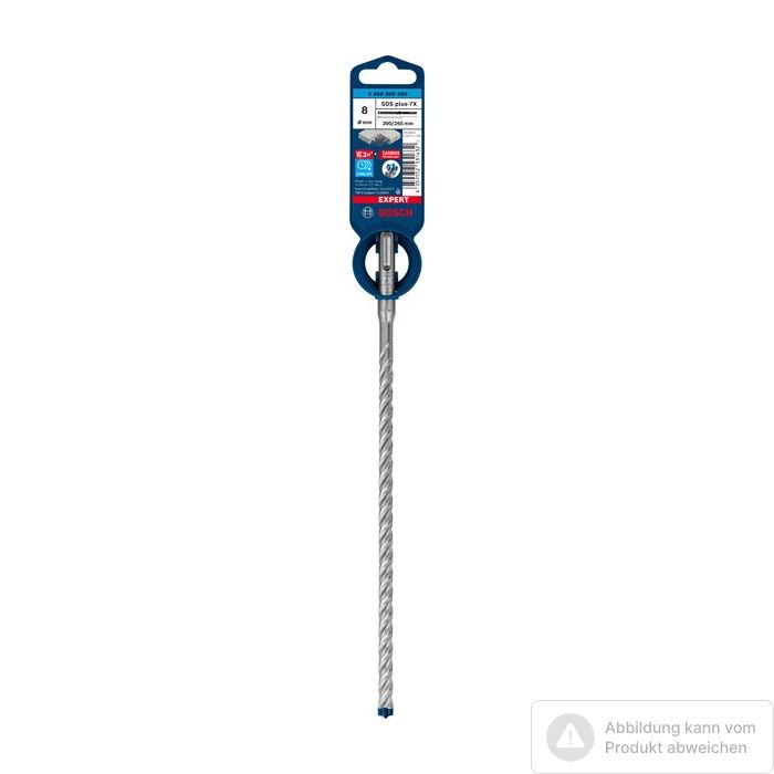 Foto von Bosch EXPERT SDS plus-7X Hammerbohrer, 8x200x265 mm Foto von Bosch EXPERT SDS plus-7X Hammerbohrer, 8x200x265 mm