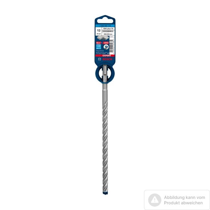 Foto von Bosch EXPERT SDS plus-7X Hammerbohrer, 12x200x265 mm Foto von Bosch EXPERT SDS plus-7X Hammerbohrer, 12x200x265 mm