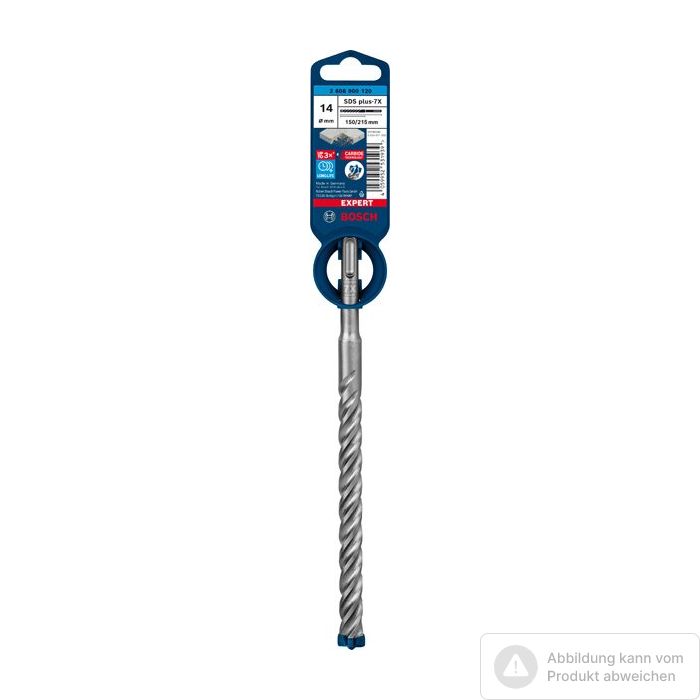 Foto von Bosch EXPERT SDS plus-7X Hammerbohrer, 14x150x215 mm Foto von Bosch EXPERT SDS plus-7X Hammerbohrer, 14x150x215 mm