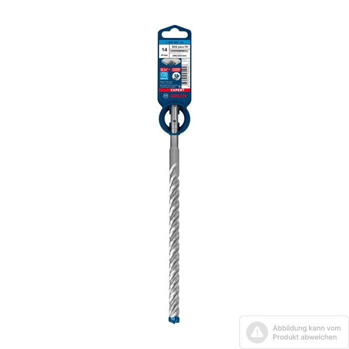 Bild von Bosch EXPERT SDS plus-7X Hammerbohrer, 14x200x265 mm Bild von Bosch EXPERT SDS plus-7X Hammerbohrer, 14x200x265 mm