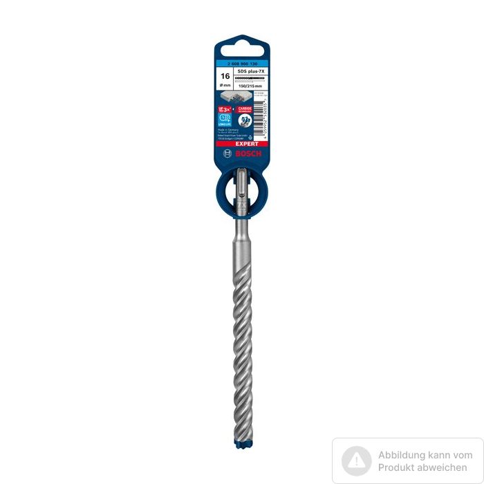 Foto von Bosch EXPERT SDS plus-7X Hammerbohrer, 16x150x215 mm Foto von Bosch EXPERT SDS plus-7X Hammerbohrer, 16x150x215 mm