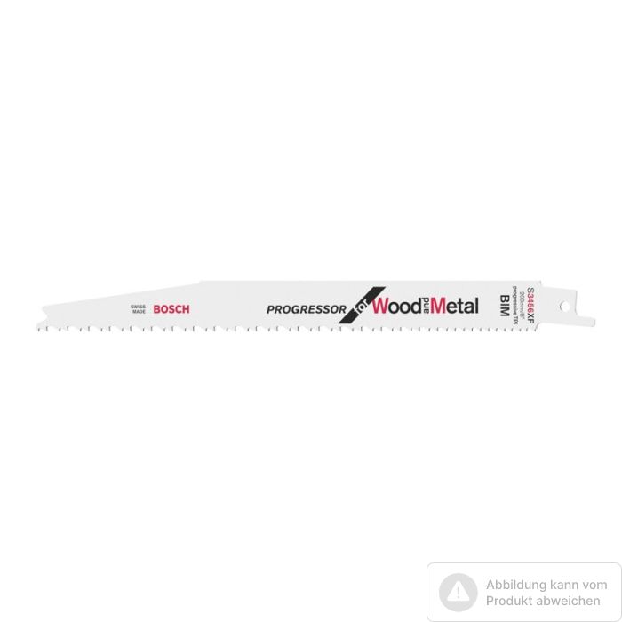 Foto von Bosch Säbelsägeblatt S 3456 XF, Progressor for Wood and Metal, 5er-Pack Foto von Bosch Säbelsägeblatt S 3456 XF, Progressor for Wood and Metal, 5er-Pack