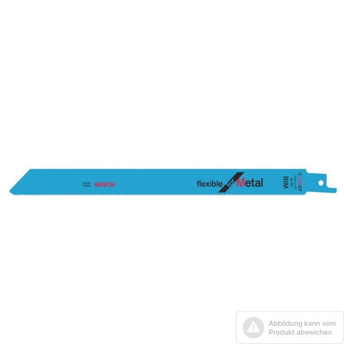 Foto von Bosch Säbelsägeblatt S 1122 EF, Flexible for Metal, 5er-Pack Foto von Bosch Säbelsägeblatt S 1122 EF, Flexible for Metal, 5er-Pack