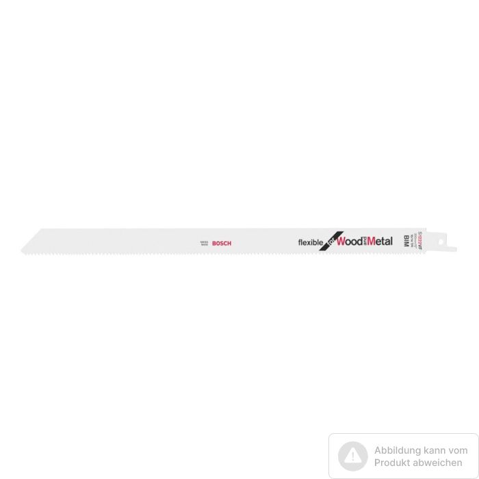 Foto von Bosch Säbelsägeblatt S 1222 VF, Flexible for Wood and Metal, 5er-Pack Foto von Bosch Säbelsägeblatt S 1222 VF, Flexible for Wood and Metal, 5er-Pack