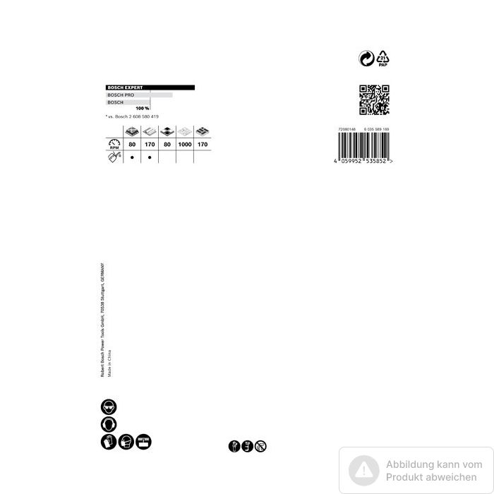 Bild von Bosch EXPERT Multi Material Lochsäge, 102x60 mm Bild von Bosch EXPERT Multi Material Lochsäge, 102x60 mm
