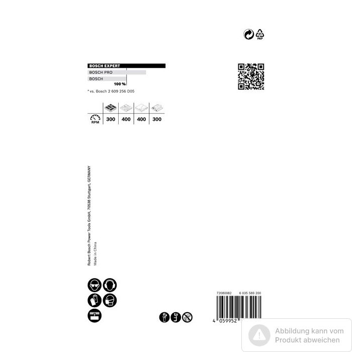 Bild von Bosch EXPERT Construction Material Lochsäge, 80x60 mm Bild von Bosch EXPERT Construction Material Lochsäge, 80x60 mm
