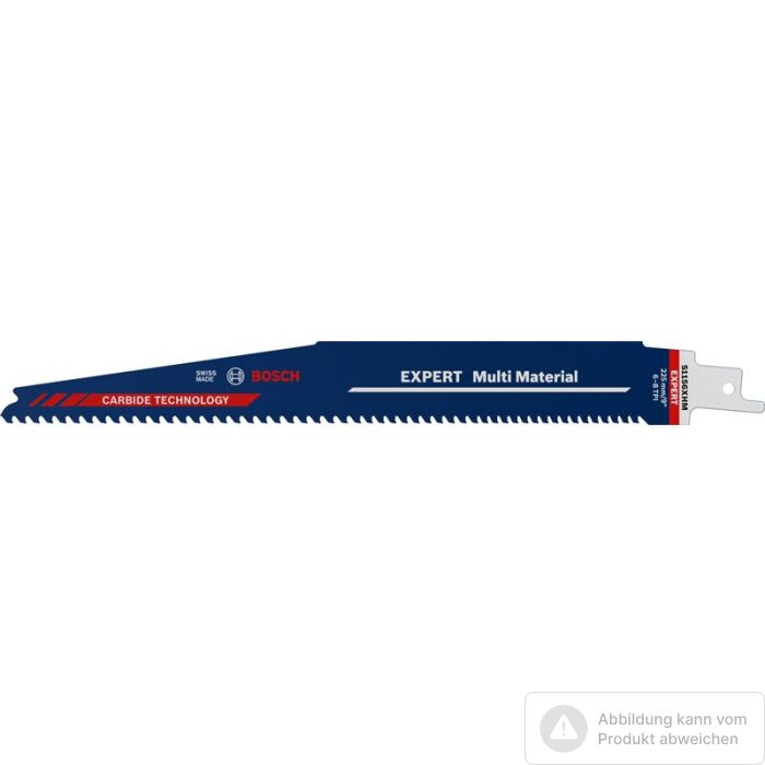 Bild von Bosch EXPERT S1156XHM Multi Material Säbelsägeblatt Bild von Bosch EXPERT S1156XHM Multi Material Säbelsägeblatt